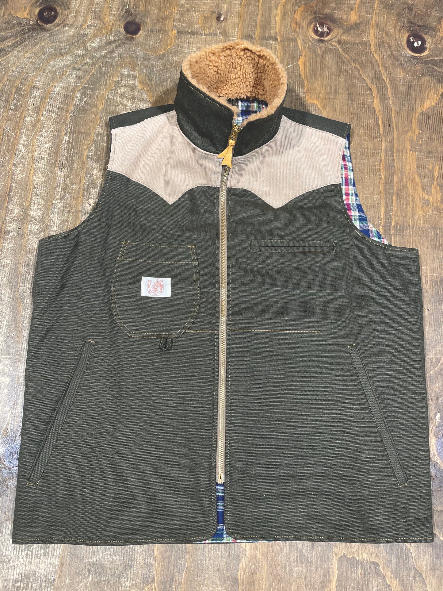 Red Dye Vest, Men’s Small